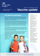 Vaccine update: issue 301, September 2019